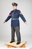  Photos Historical Officer man in uniform 2 Czechoslovakia Officier Uniform a poses whole body 0002.jpg
